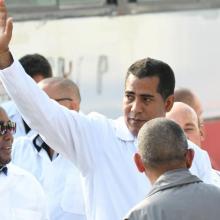   Cubanos de batas blancas han salido, contra la pandemia, a apoyar al mundo. Foto: Maickel Cáceres Suárez 