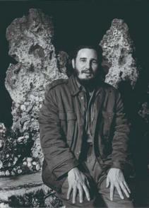 Fidel fotografiado por Agnès Varda. Fidel fotografiado por Agnès Varda.