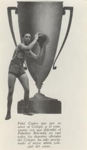 Fidel Castro Ruz, mejor atleta 1945