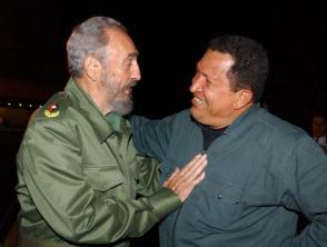 Fidel e Chavez. Photo: Archivo