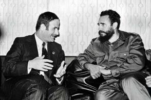 El Comandante en Jefe, Fidel Castro recibió al ya fallecido presidente sirio Hafez al-Assad en 1979 en La Habana. Foto: Archivo