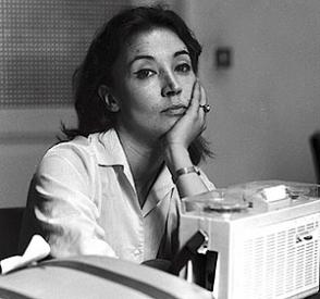 Oriana Fallaci, periodista y escritora italiana. Foto: Internet Oriana Fallaci, periodista y escritora italiana. Foto: Internet